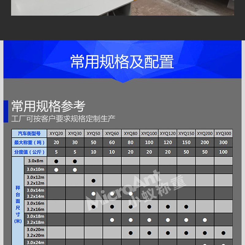 广东小蚁电子地磅汽车衡电子地磅砂石货车地磅秤厂家批发(图13)