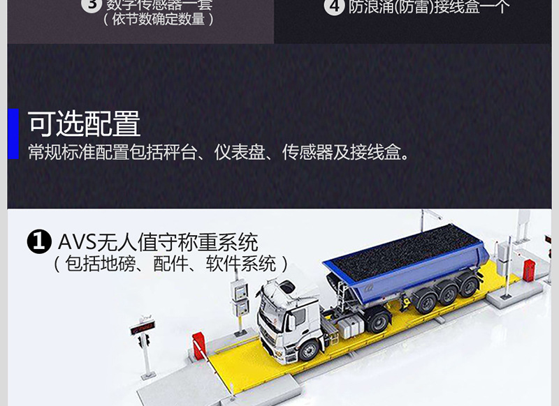 广东小蚁电子地磅汽车衡电子地磅砂石货车地磅秤厂家批发(图15)